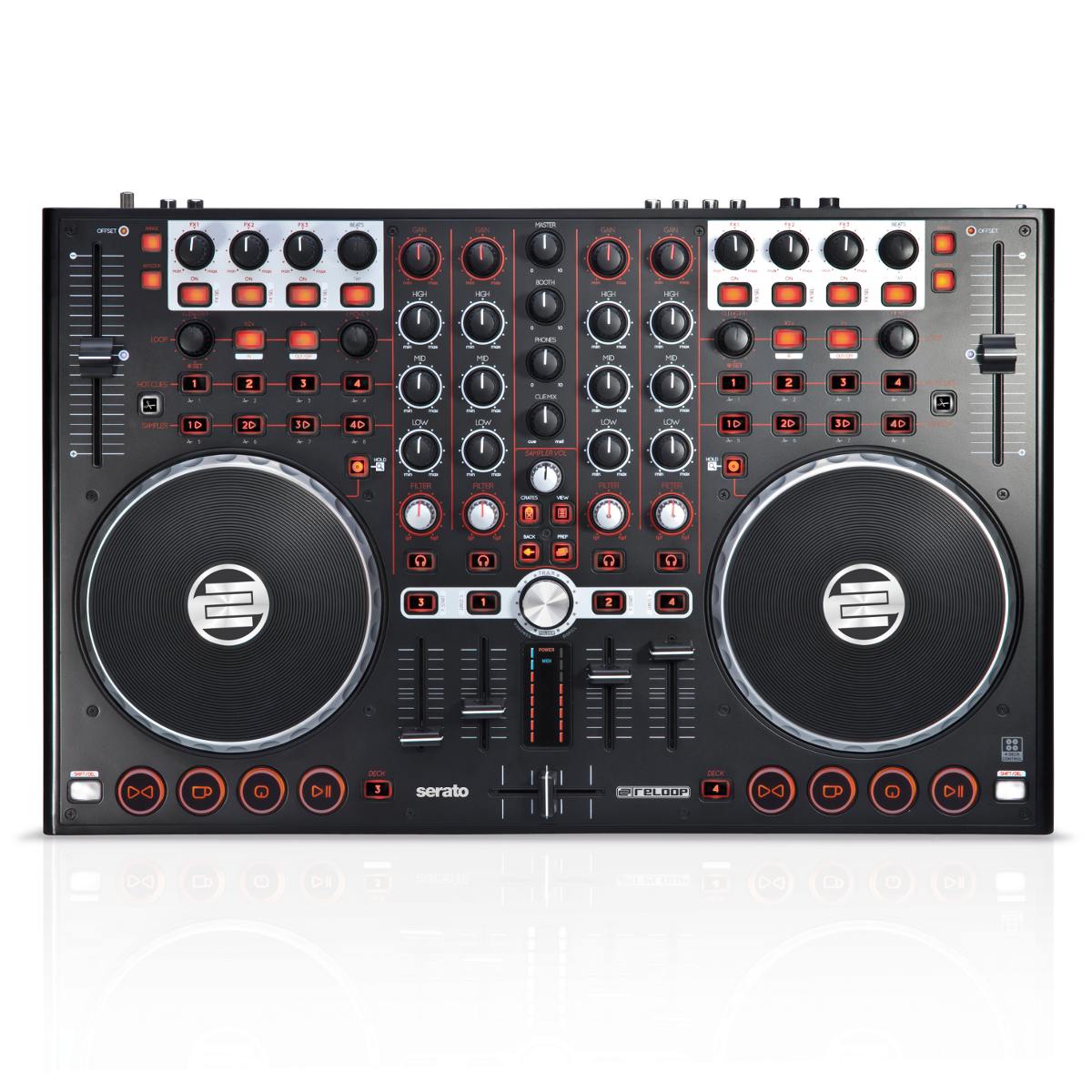 Reloop Terminal Mix 4 (top view)
